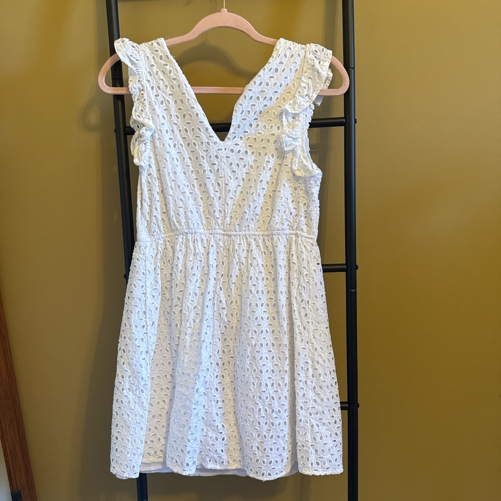 Altar'd State White Eyelet Dress